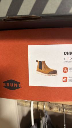 Brunt workboot ohman brunt toe size 10.5