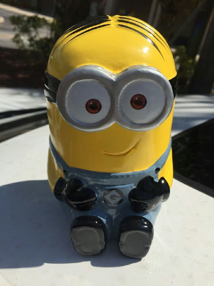 Dispicable Me Ceramic Coin Bank