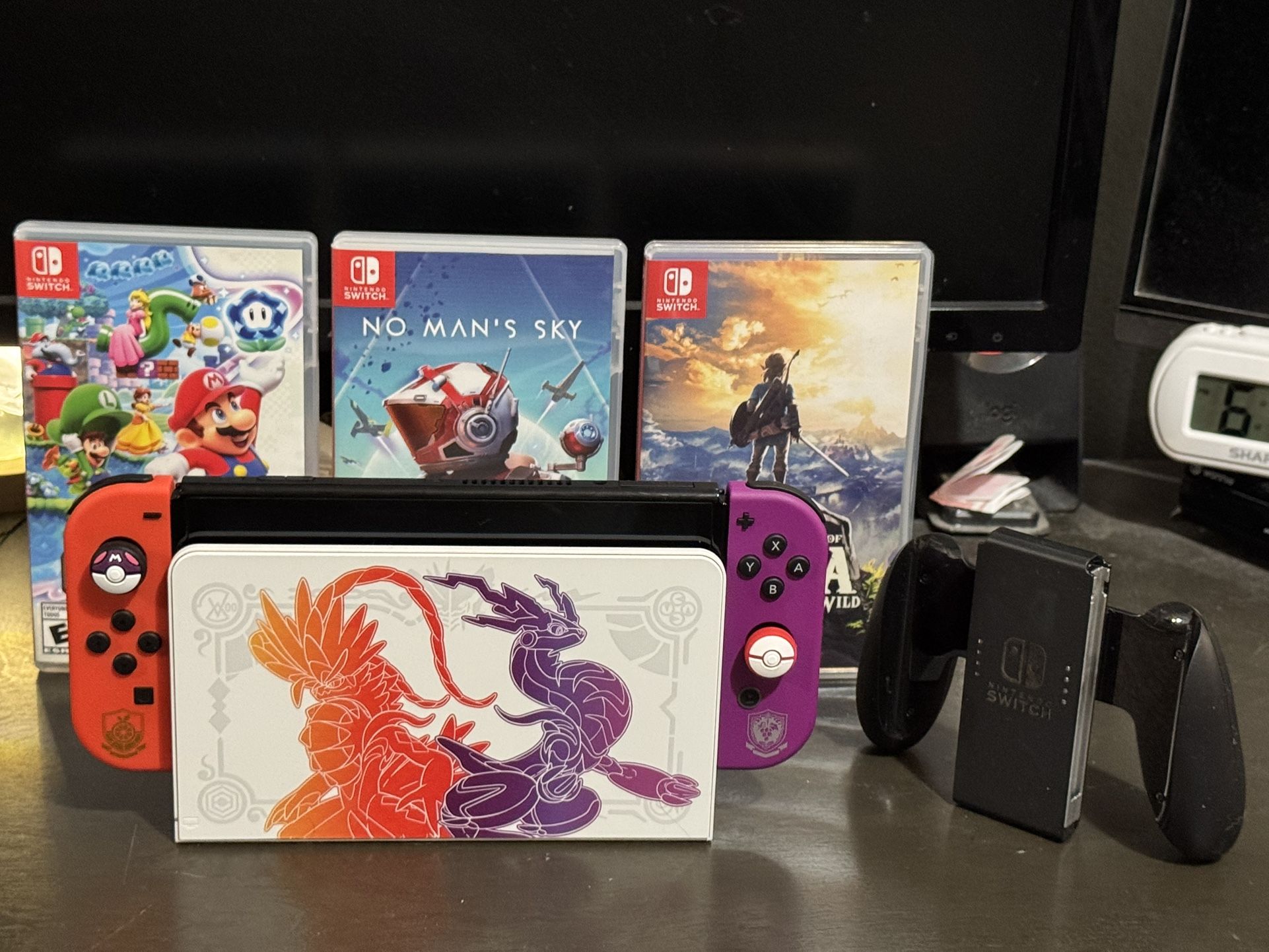 Nintendo Switch Oled Scarlet and Violet Edition