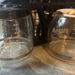 2-coffe pots for maker machine