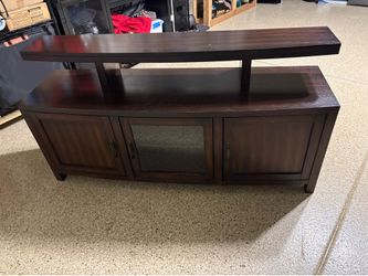 Wooden TV stand