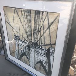 Bridge Picture With Black Frame