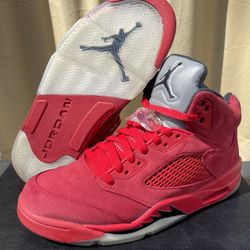 Jordan 5 Retro Red Suede