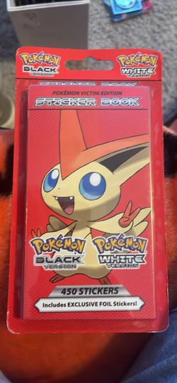 Pokémon Black & White Victini Sticker Book