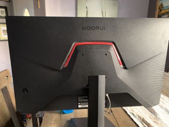  KOORUI 24.5 Inch FHD Gaming Monitor, Computer Monitors Full HD  (1920 x 1080), VA, 1ms, FreeSync & G-Sync Compatible, 2X HDMI(144Hz) &  DisplayPort(170Hz), sRGB 99%, VESA, Tilt Adjustable, Eye Care 