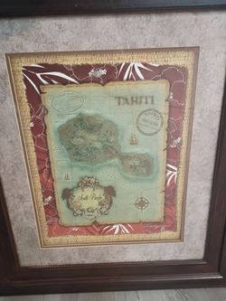 Tahiti map