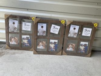 3 Picture Frames