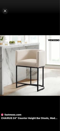 Counter Height Bar Stools with Back