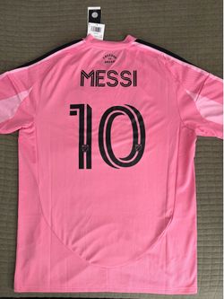 Men's Inter Miami CF Lionel Messi adidas Pink 2025-26 Jersey