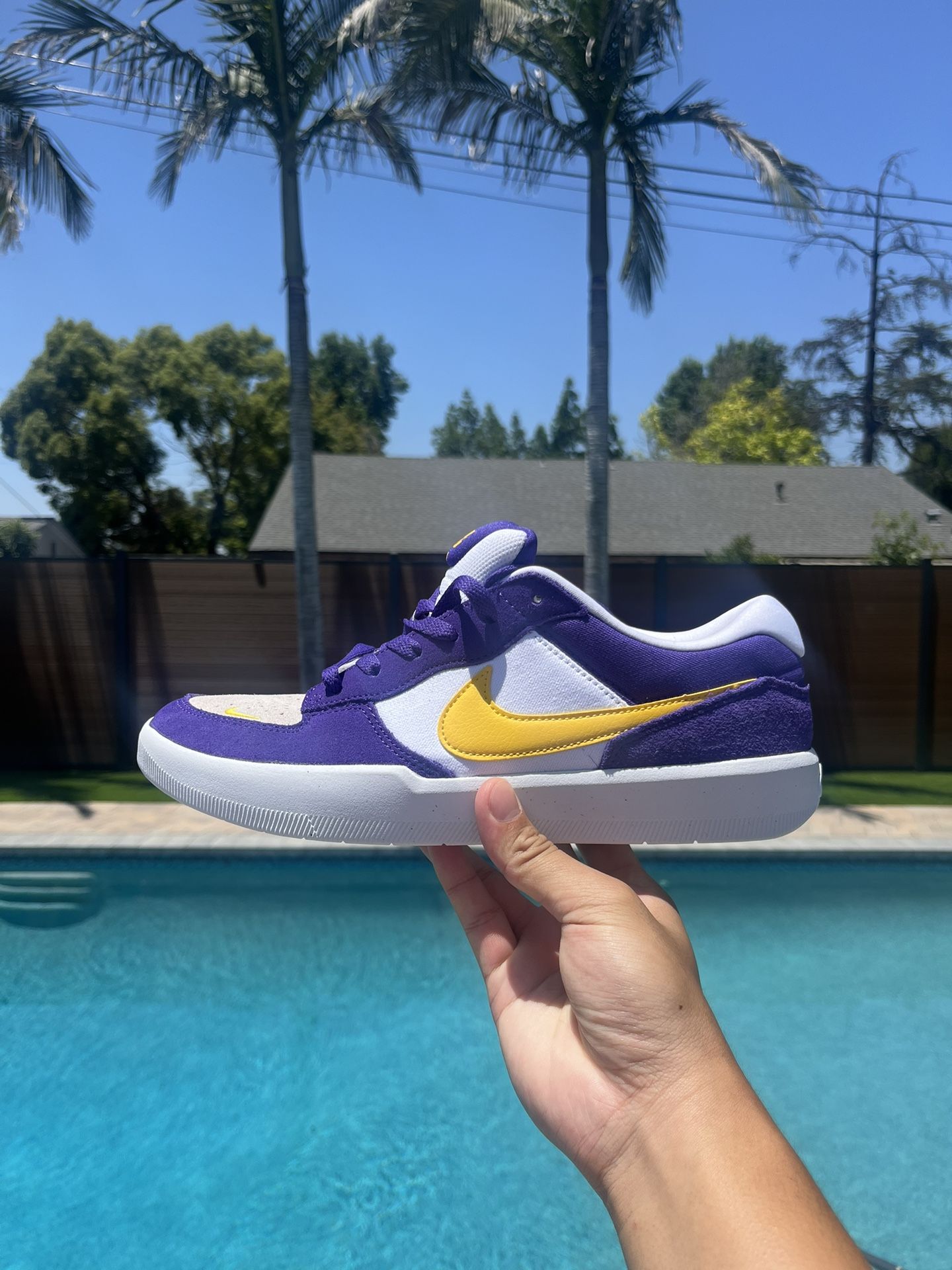 Nike SB Force 58 Size 10M “Lakers”