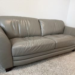 Genuine Leather Sofa & Chair Set 