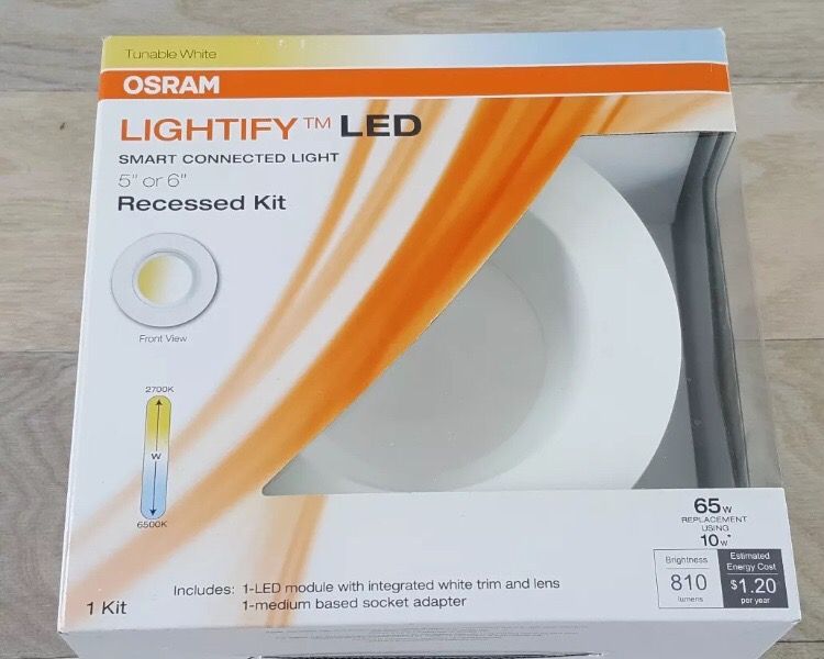 Lightify LED Recessed Light - Smart Lighting