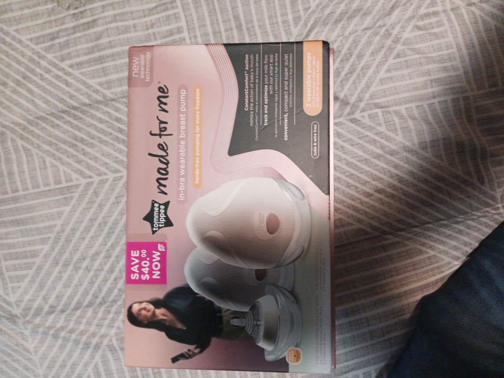 TOMMEE TIPPEE MADE FOR ME IN BRA WEARABLE BREAST PUMP
