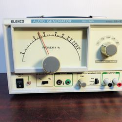 ELENCO SG-9200 Audio Signal Generator 10Hz-1Mhz Very low distortion 0.05%