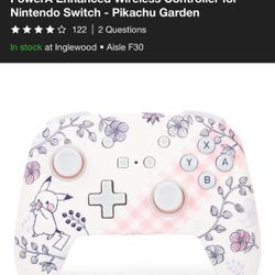 Pokemon Enhanced Wireless Controller 