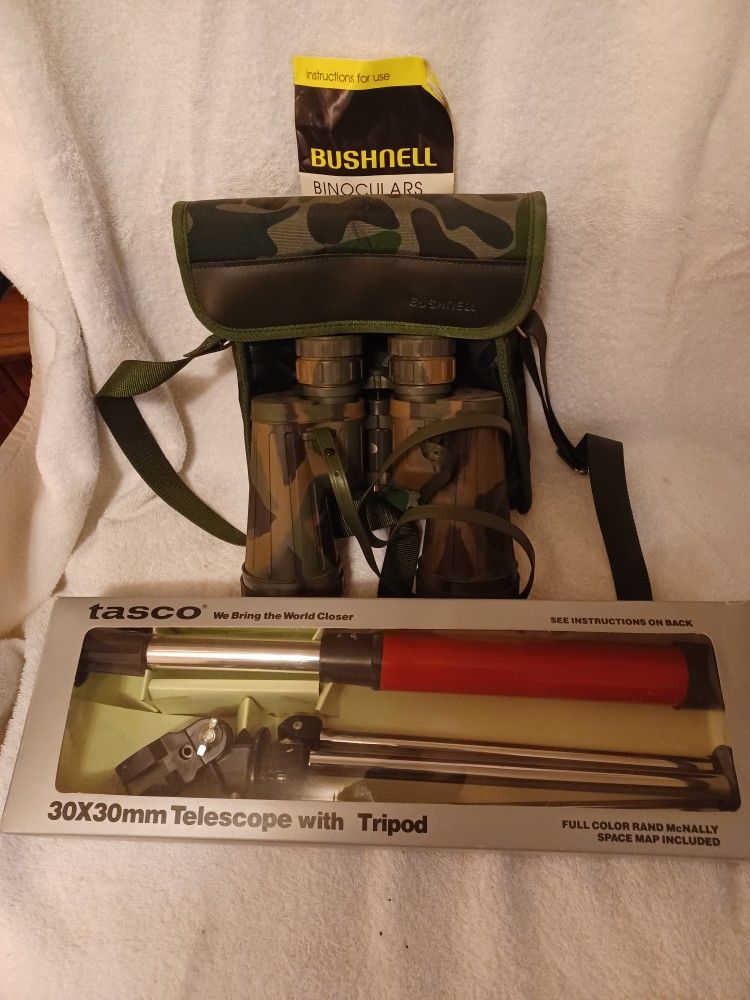 Binoculars And Telescope 