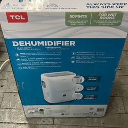 New 50 pints TCL Dehumidifier