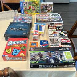Family Game & Puzzle Bundle - Great Variety! 🧩🎲