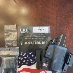 L.A.G. Tactical Holster for Glock 26/27/33 RH