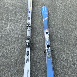 Skis and boots  