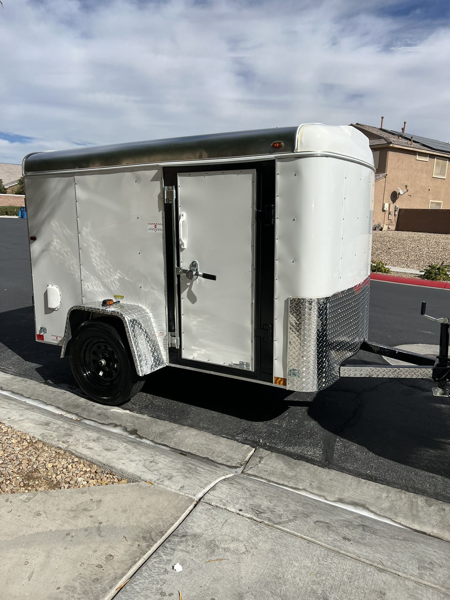 Mobile Detailing Enclosed Trailer 5x8