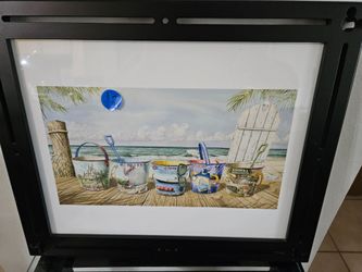 Framed Disney print