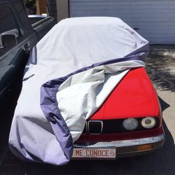 BMW E30 Car Cover Sun UV Rays Protection Rain Water Protection Soft Top Sports Race Car Cover 3 Series BMW Auto Parts Accessories Paint Protection