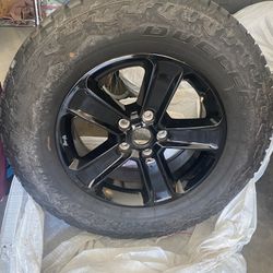 2021 Jeep Wrangler 18” Wheels and Tires