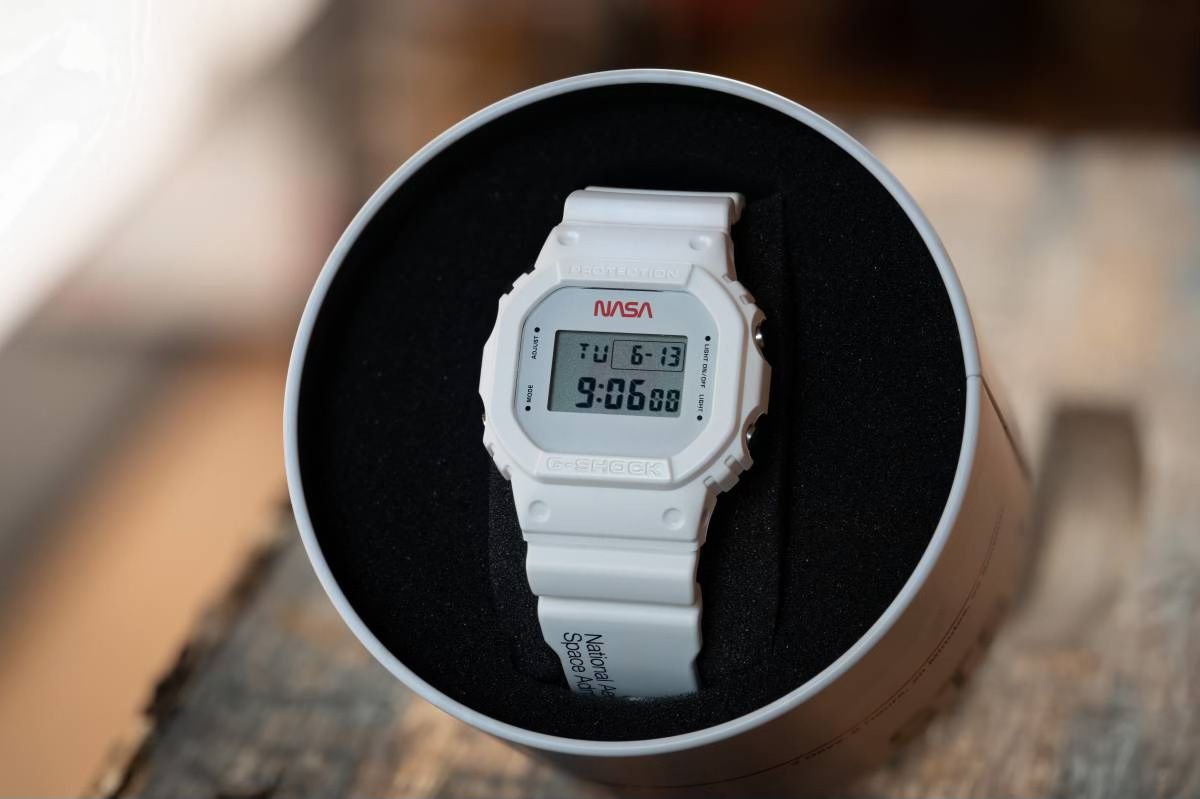 Casio G-Shock - NASA - All-White - DW5600NASA20 Watch (DW5600)