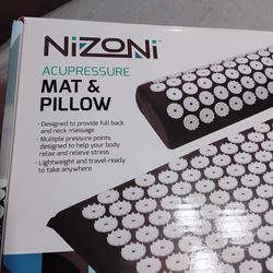 Nizoni acupuncture mat and pillow