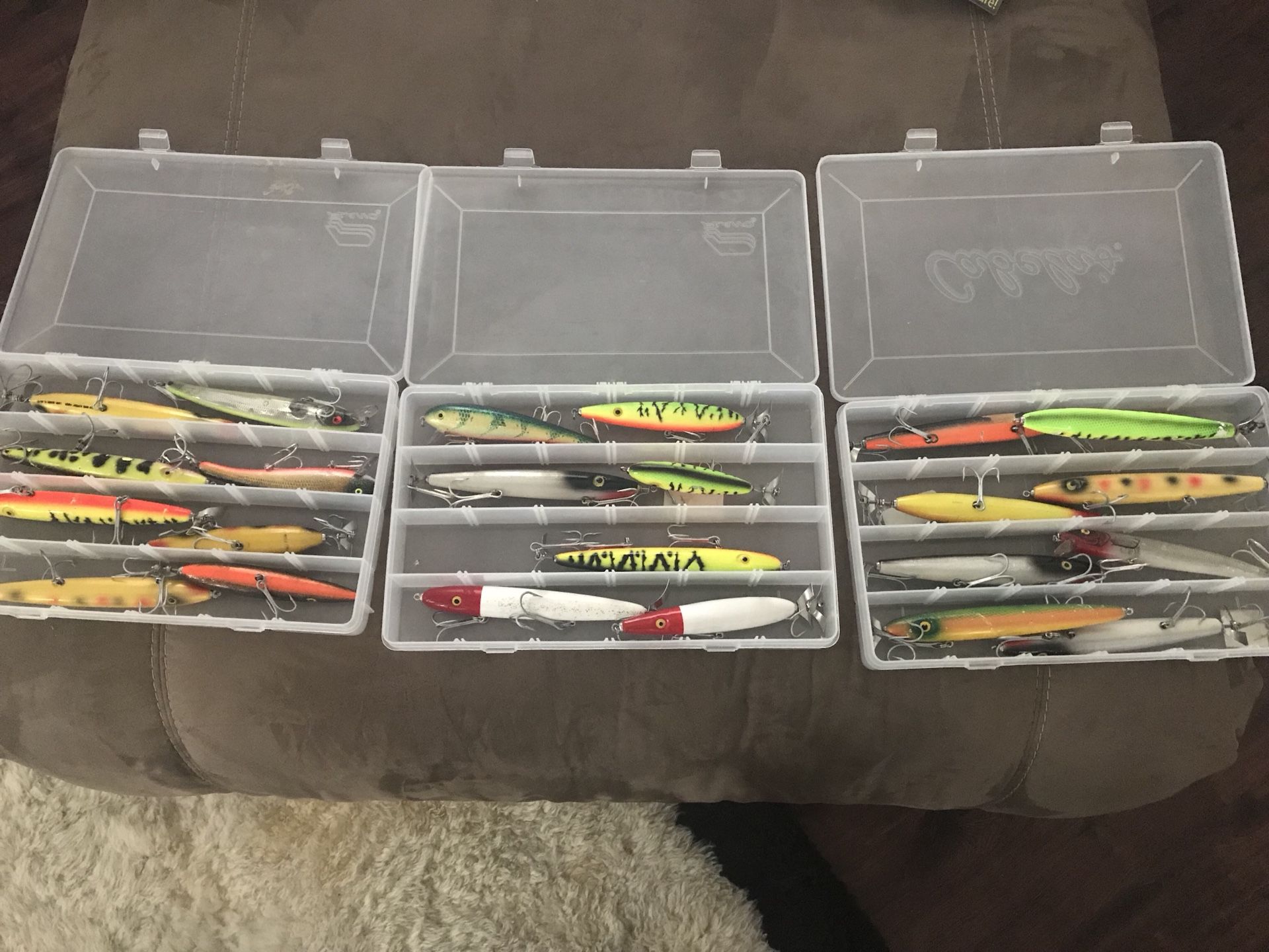 Big Lures fir Big Fish! Set of 23!