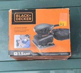 BLACK+DECKER 1.5 Amp 1/4" Sheet Sander