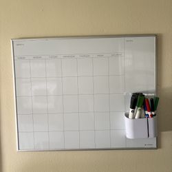 Dry Erase Calendar