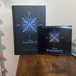 Frozen II Deluxe Junior Novel And OG Motion Picture Soundtrack