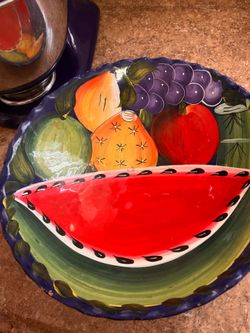Fruteros tema mexicano