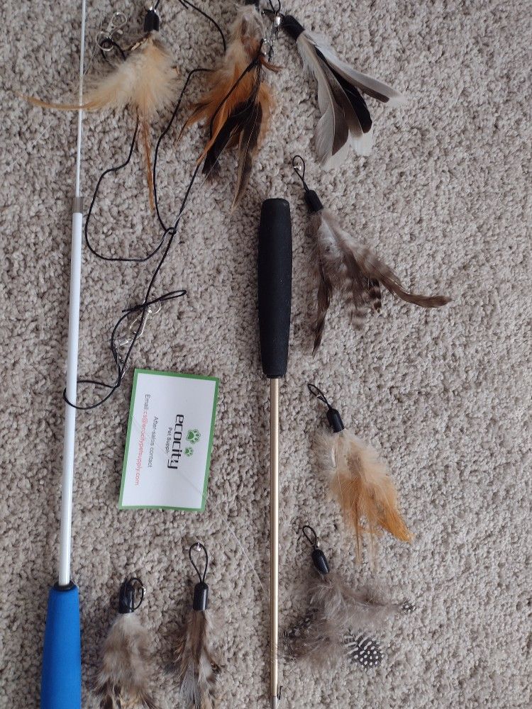 Kitty Toys, Sticks With Extension,New
