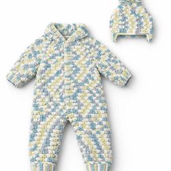 Handmade Crochet Baby Outfit 2 Piece Set