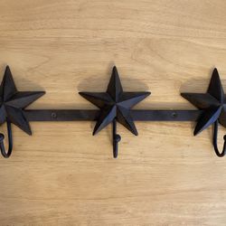 Wall Decorative Stars Coat Rack 
