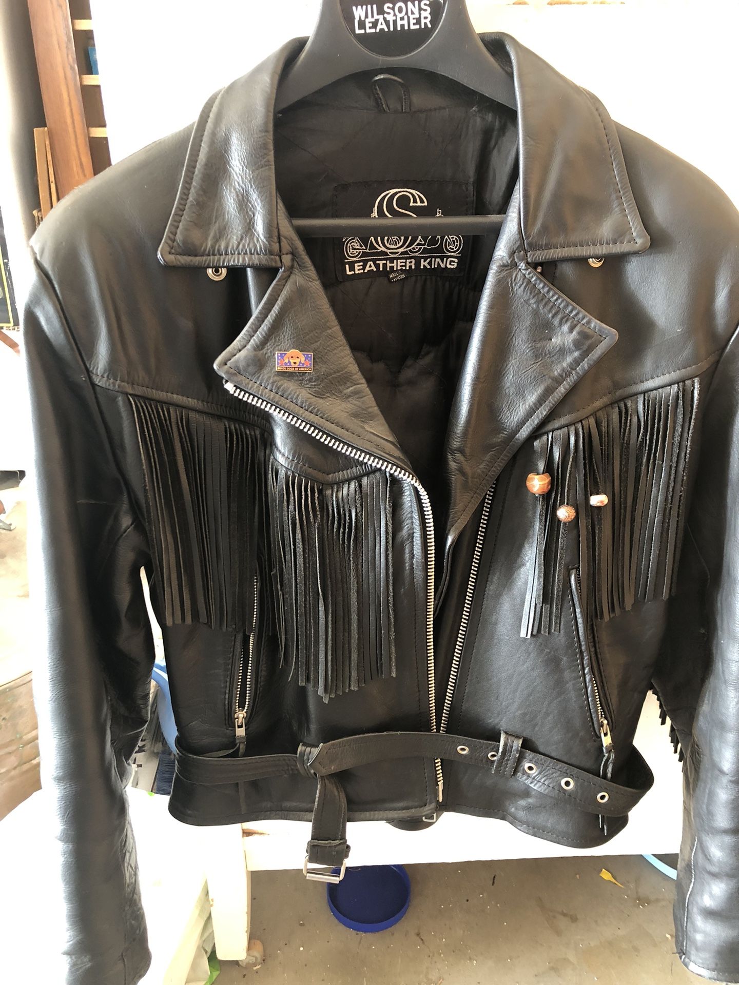 Ladies Motorcycle Jacket.