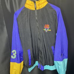 Vintage 90s Nike Air Jordan Legacy Jacket Sz M