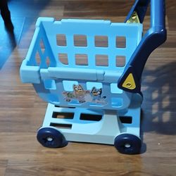 Bluey  Shopping  Cart