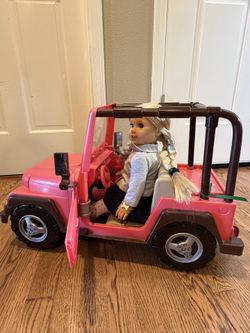 Our Generation Doll Jeep