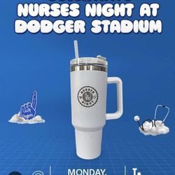 Los Angeles Dodgers 2024 Nurse Night Tumbler
