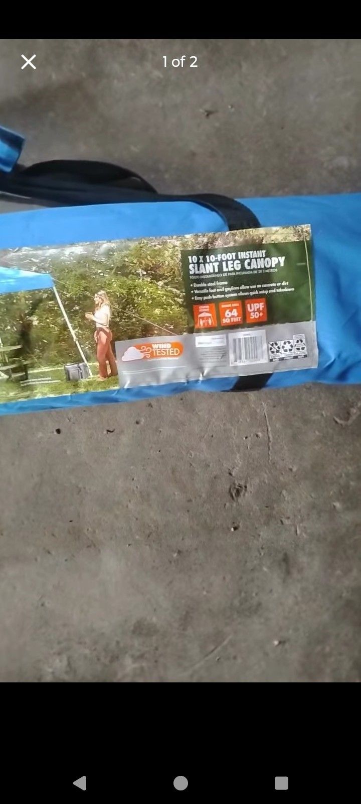 10 By 10 Foot Canopy Brand New Never Opened Or used