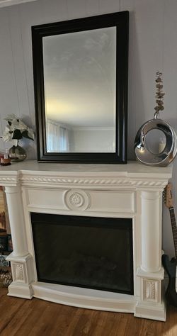 Mirror with frame