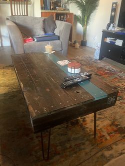 Finished Wood Coffee Table