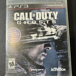 PS3 Call Of Duty Ghosts / PlayStation 3