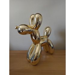 Interior Illusions Plus Gold Balloon Bank 12" Tall
