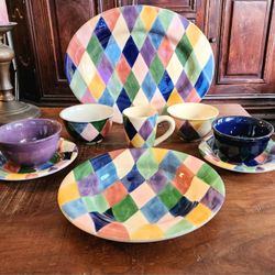 CARNIVAL HAND-PAINTED DINNERWARE