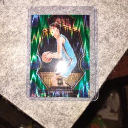 2022-23 Panini Select - Premier Level (Green Shock Prizm SSP) *Chet Holmgren* Rookie Card